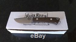 Bark River Knives Trailmate A2 Steel Green Micarta Scales