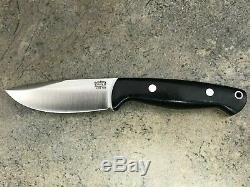 Bark River North Country EDC Knife CPM-154 Black Canvas 02-054MBC Fixed Blade