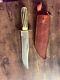 Bear And Son Bowie Knife Stag Handle