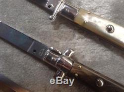 Beautiful Collection Vintage Italian Stiletto Knives Rare Excellent