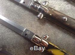 Beautiful Collection Vintage Italian Stiletto Knives Rare Excellent
