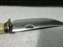 Behring Made Knives Stag and brass hunting, camping knife new sweet