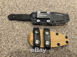 Benchmade 133BK Fixed Infidel Knife Black D2 Blade First Production #674 of 700