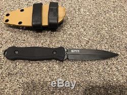 Benchmade 133BK Fixed Infidel Knife Black D2 Blade First Production #674 of 700