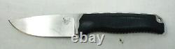 Benchmade 15008 Steep Country Hunting Knife (Black Grip)