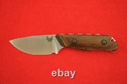 Benchmade 15017 Hidden Canyon Hunter Cpm-s30v Stabilized Wood Fixed Blade Knife