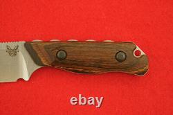 Benchmade 15017 Hidden Canyon Hunter Cpm-s30v Stabilized Wood Fixed Blade Knife