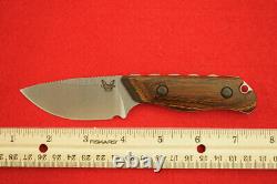 Benchmade 15017 Hidden Canyon Hunter Cpm-s30v Stabilized Wood Fixed Blade Knife