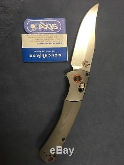 Benchmade 15080-1 Crooked River Folding Blade Hunting Knife CPM-S30V Axis Grey