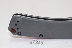 Benchmade 15080 Crooked River Folding Blade Hunting Knife S30v Axis Grey