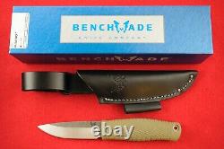 Benchmade 200 Puukko Fixed Blade Cpm-3v Steel, Drop Point Knife