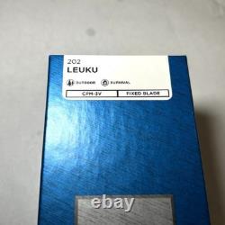 Benchmade 202 Leuku Fixed Blade Knife Ranger Green (5.19 Satin CPM-3V)