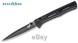 Benchmade 417BK Fact folding knife black aluminum handle