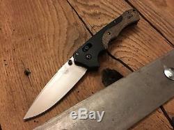 Benchmade 615SBK Mini Rukus Knife S30V Steel DISCONTINUED