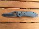 Benchmade Griptilian AXIS Lock Knife Gray/Blue G-10 (3.45 Satin CV20) 550-1