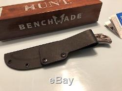 Benchmade HUNT Fixed Blade Skinning Knife S30V Blade & Kydex Sheath 15001-1