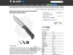 Benchmade HUNT Fixed Blade Skinning Knife S30V Blade & Kydex Sheath 15001-1