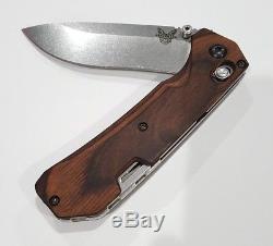 Benchmade Hunt Grizzly Creek Dymondwood Folding Knife S30V 15060-2