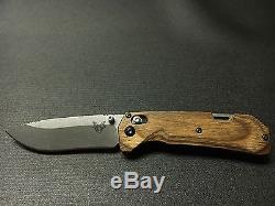 Benchmade North Fork Folding Hunting Knife S30V Dymondwood Handle