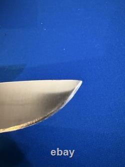 Benchmark Fixed Blade Stag Handle Knife Benchmark Fixed Blade Stag Handle Knife