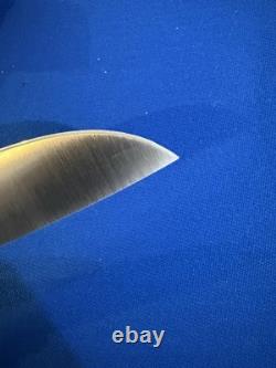 Benchmark Fixed Blade Stag Handle Knife Benchmark Fixed Blade Stag Handle Knife