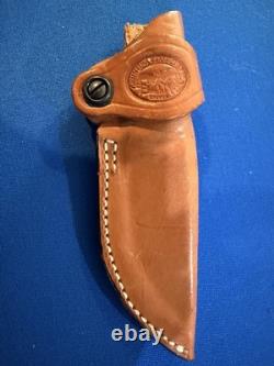 Benchmark Fixed Blade Stag Handle Knife Benchmark Fixed Blade Stag Handle Knife