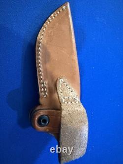 Benchmark Fixed Blade Stag Handle Knife Benchmark Fixed Blade Stag Handle Knife