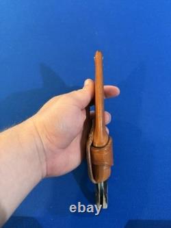 Benchmark Fixed Blade Stag Handle Knife Benchmark Fixed Blade Stag Handle Knife