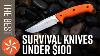 Best Budget Survival Knives Under 100