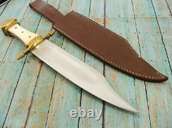 Big 16 Windlass India Clip Point Bowie Knife & Sheath Set Hunting Knives Tools