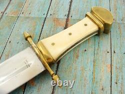 Big 16 Windlass India Clip Point Bowie Knife & Sheath Set Hunting Knives Tools