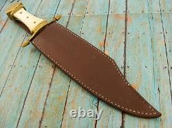 Big 16 Windlass India Clip Point Bowie Knife & Sheath Set Hunting Knives Tools