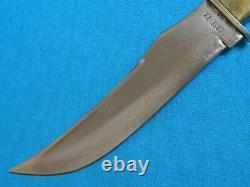 Big Vintage'65-69 Case XX 523-6 Stag Hunting Skinning Bowie Knife Knives Sheath