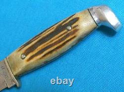 Big Vintage'65-69 Case XX 523-6 Stag Hunting Skinning Bowie Knife Knives Sheath