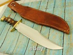 Big Vintage Orig Muela Spain Molybdenum Vanadium Bowie Knife Set Hunting Knives