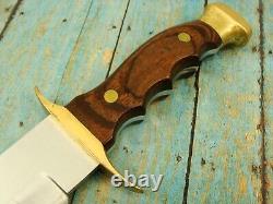 Big Vintage Orig Muela Spain Molybdenum Vanadium Bowie Knife Set Hunting Knives