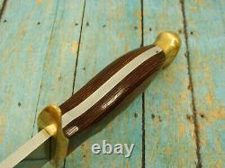 Big Vintage Orig Muela Spain Molybdenum Vanadium Bowie Knife Set Hunting Knives