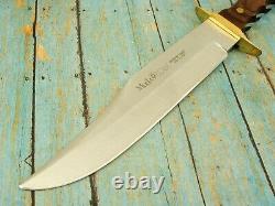 Big Vintage Orig Muela Spain Molybdenum Vanadium Bowie Knife Set Hunting Knives