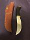 Bill Moran Custom Hunting/Skinner Knife/Sheath-Vintage