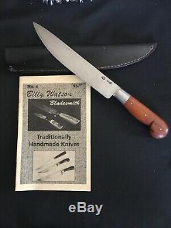 Billy Watson Knife withCatalog Historical Reenacting Blacksmith Forged Bushcraft