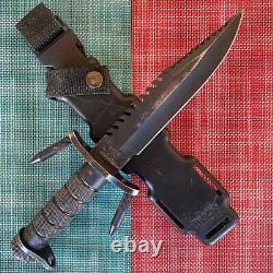 Black Buck BUCKMASTER 184 Survival Knife & Sheath