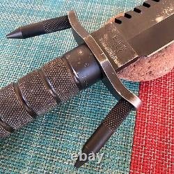 Black Buck BUCKMASTER 184 Survival Knife & Sheath