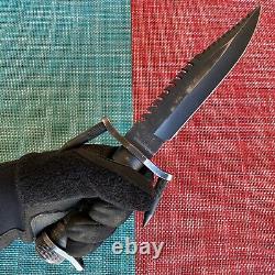 Black Buck BUCKMASTER 184 Survival Knife & Sheath