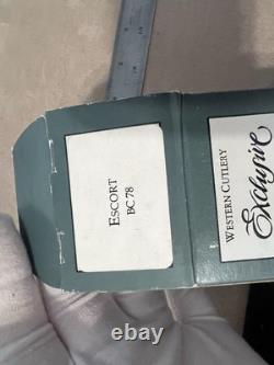 Blackie Collins Western BC 78 Knife NOS In Original Box USA
