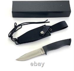 Blackjack 245 Field & Camp Fixed Blade Knife 4.5 Clip Point Rubber Japan