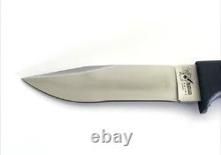 Blackjack 245 Field & Camp Fixed Blade Knife 4.5 Clip Point Rubber Japan