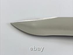 Blackjack 245 Field & Camp Fixed Blade Knife 4.5 Clip Point Rubber Japan