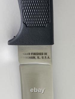 Blackjack 245 Field & Camp Fixed Blade Knife 4.5 Clip Point Rubber Japan