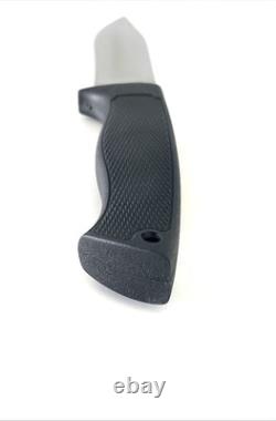 Blackjack 245 Field & Camp Fixed Blade Knife 4.5 Clip Point Rubber Japan