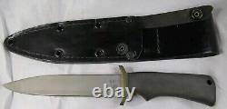 Blackjack A. W. A. C 10.25 Fixed Blade Hunting Knife Ken Warner With Sheath